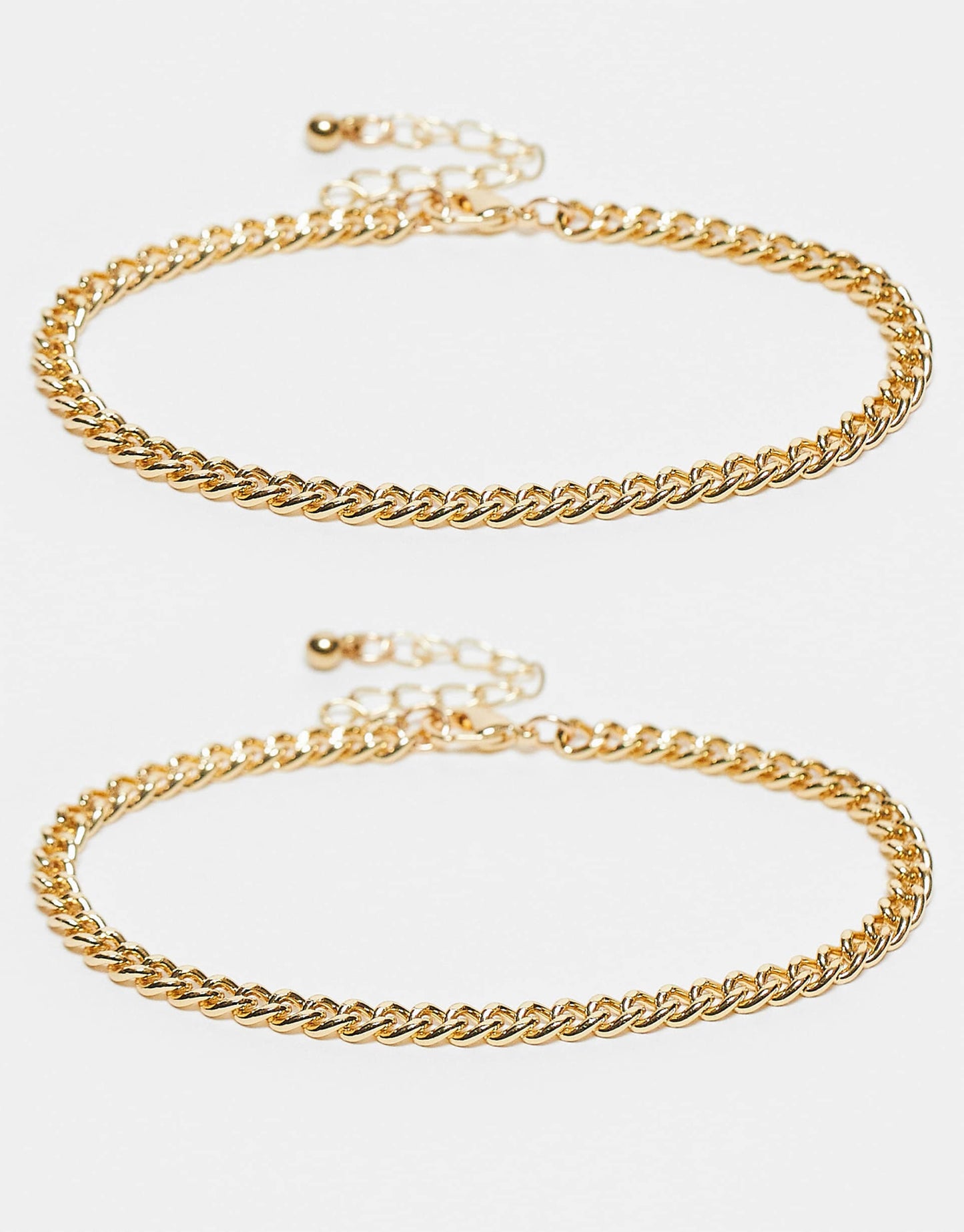 Pack Of 2 Chain Bracelets