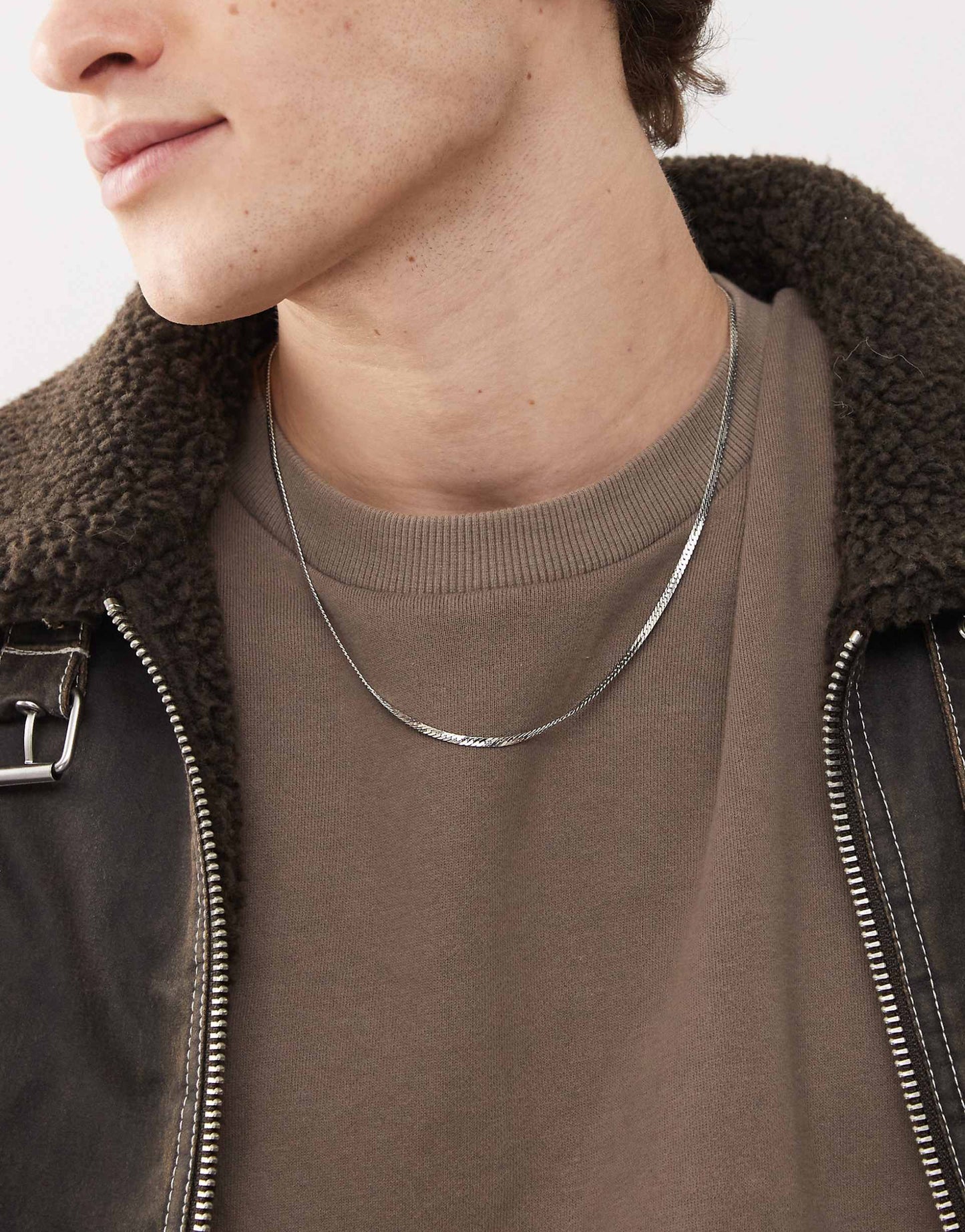 Herringbone Chain Necklace