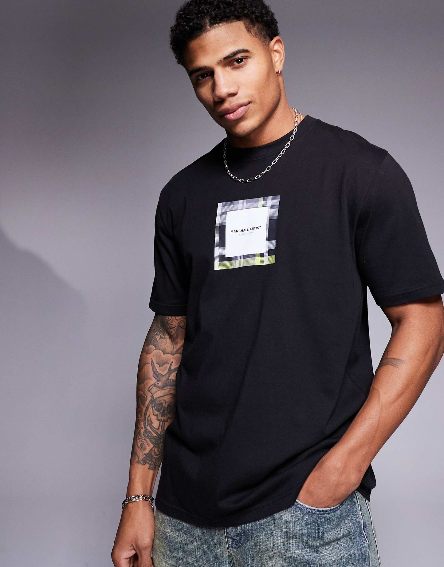 Carter Check T-Shirt