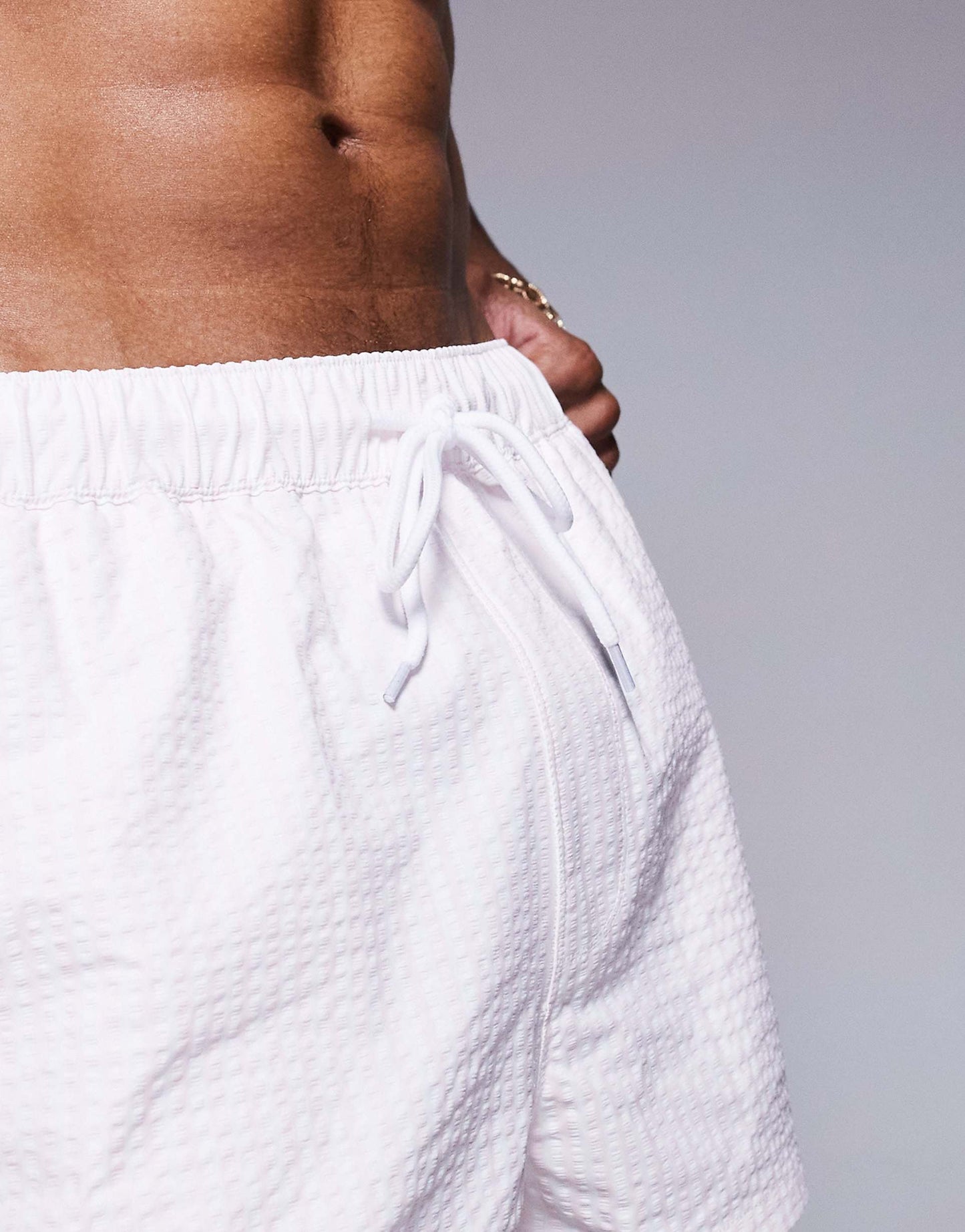 Seersucker Swim Short