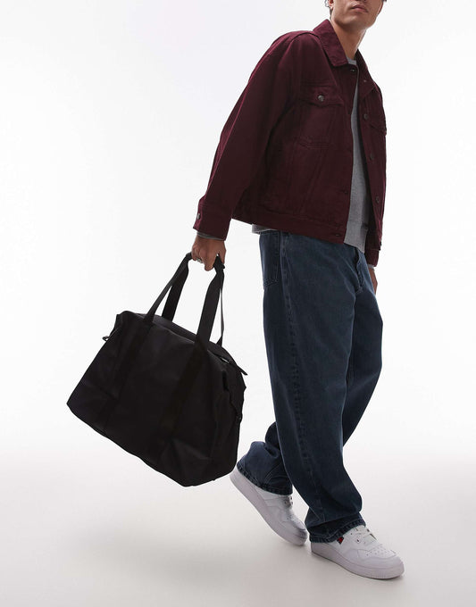 Duffle Bag With Removable Strap Inblack