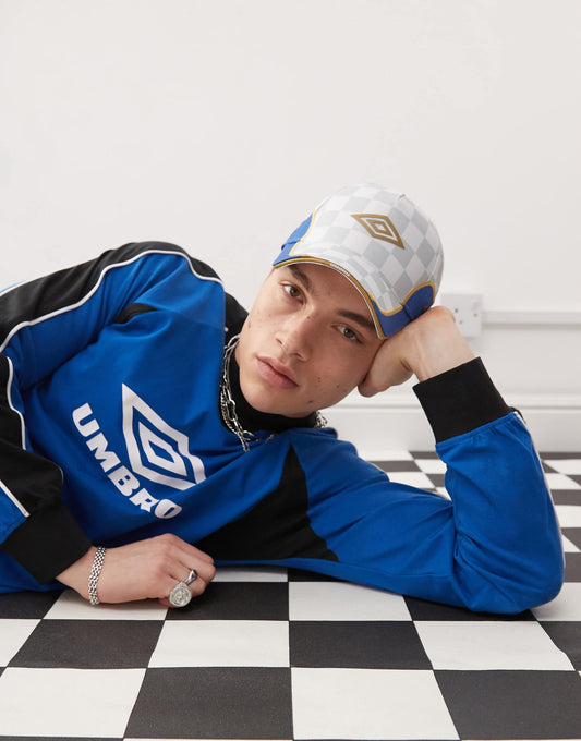 Panelled Logo Cap