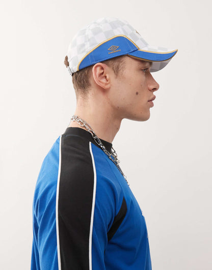 Panelled Logo Cap