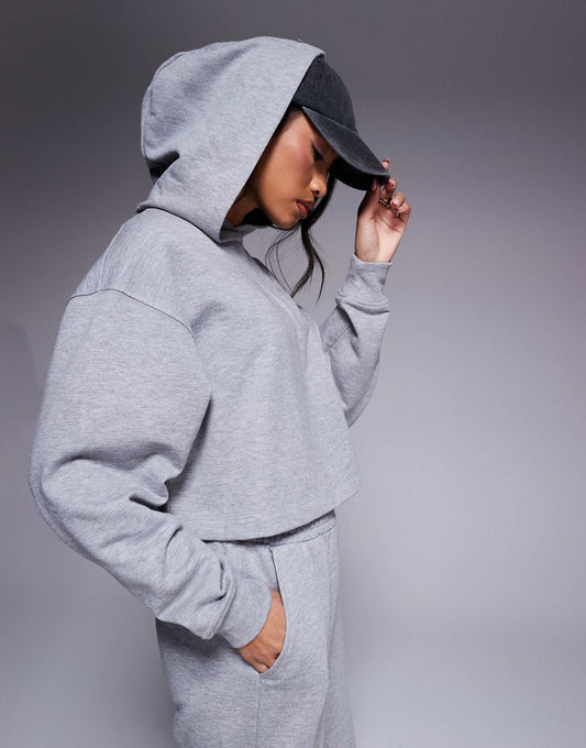 Quick Dry Heavyweight Cropped Training Hoodie