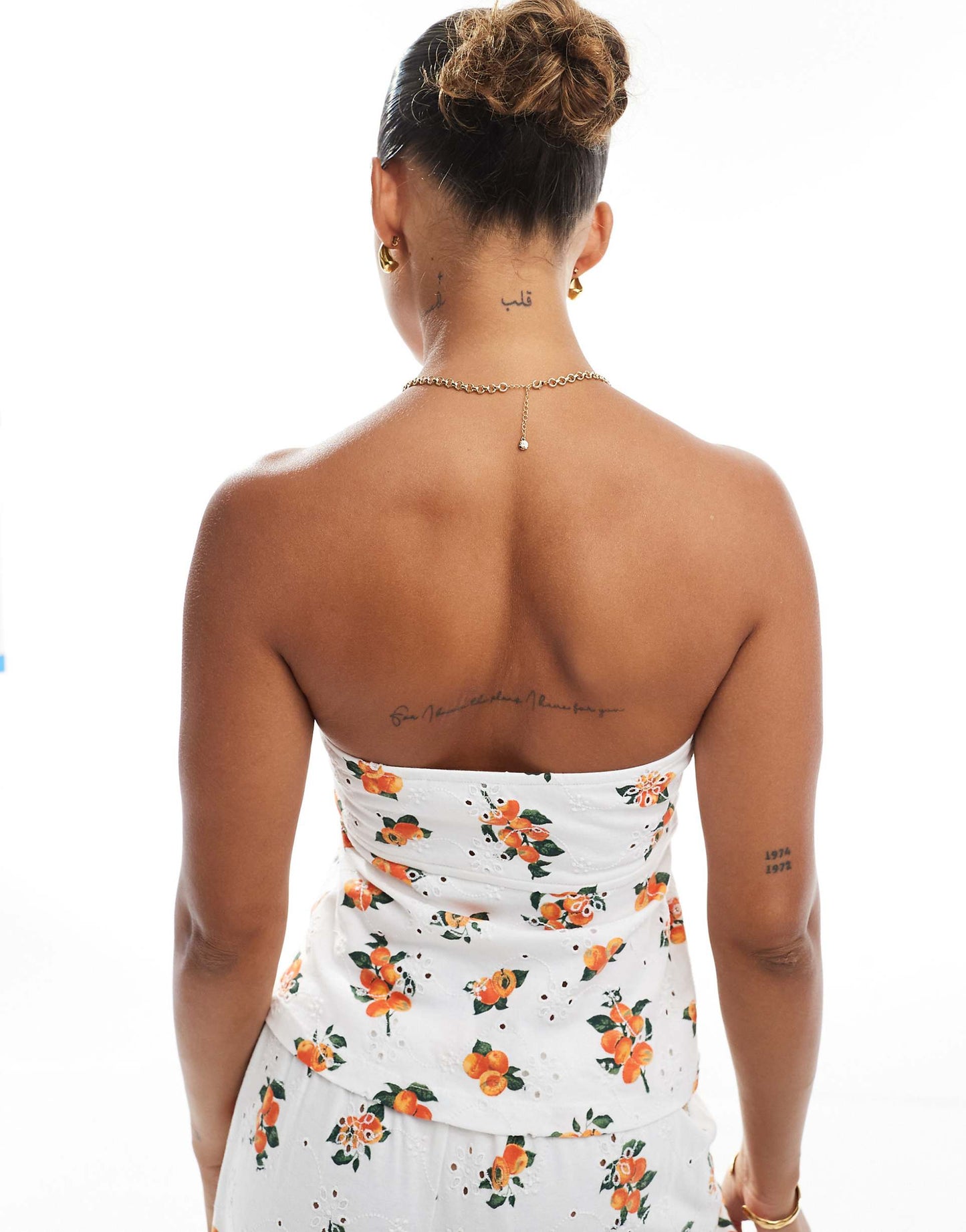 Ribbon Detail Broderie Bandeau
