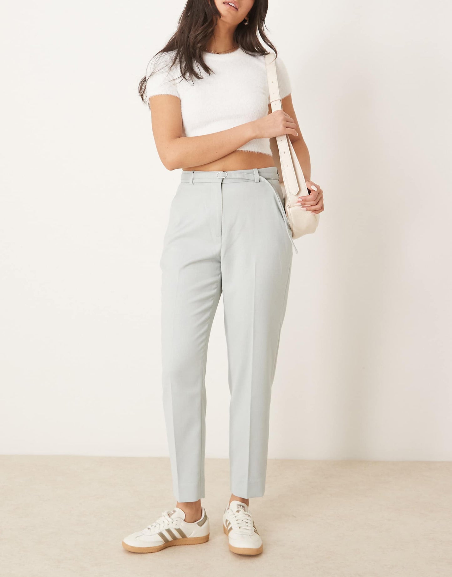 Classic High Rise Cigarette Trousers