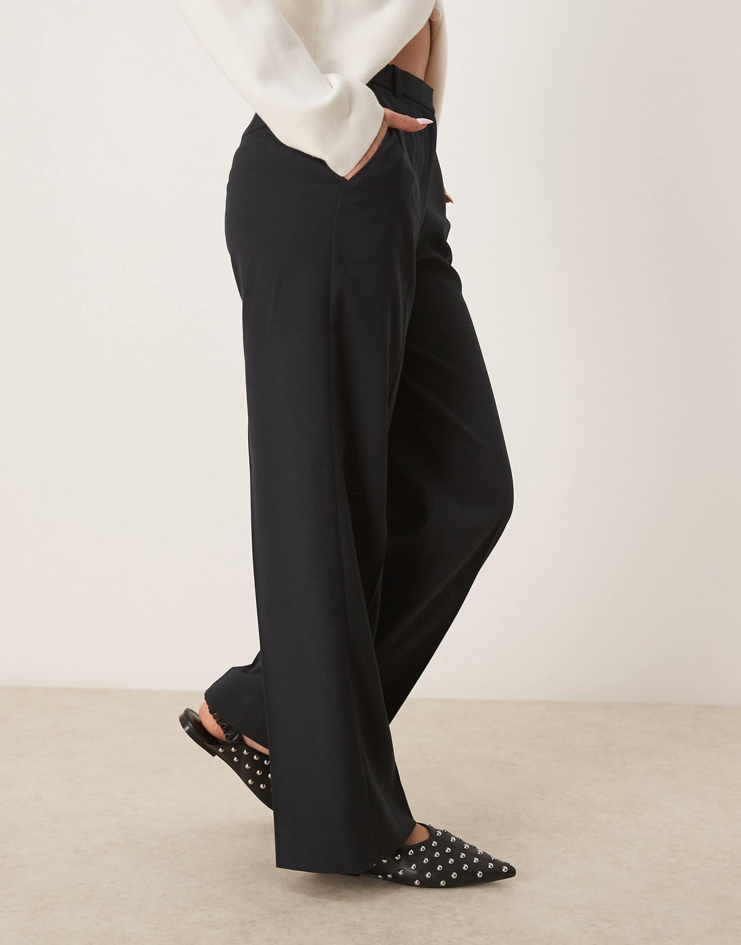 High Rise Trousers