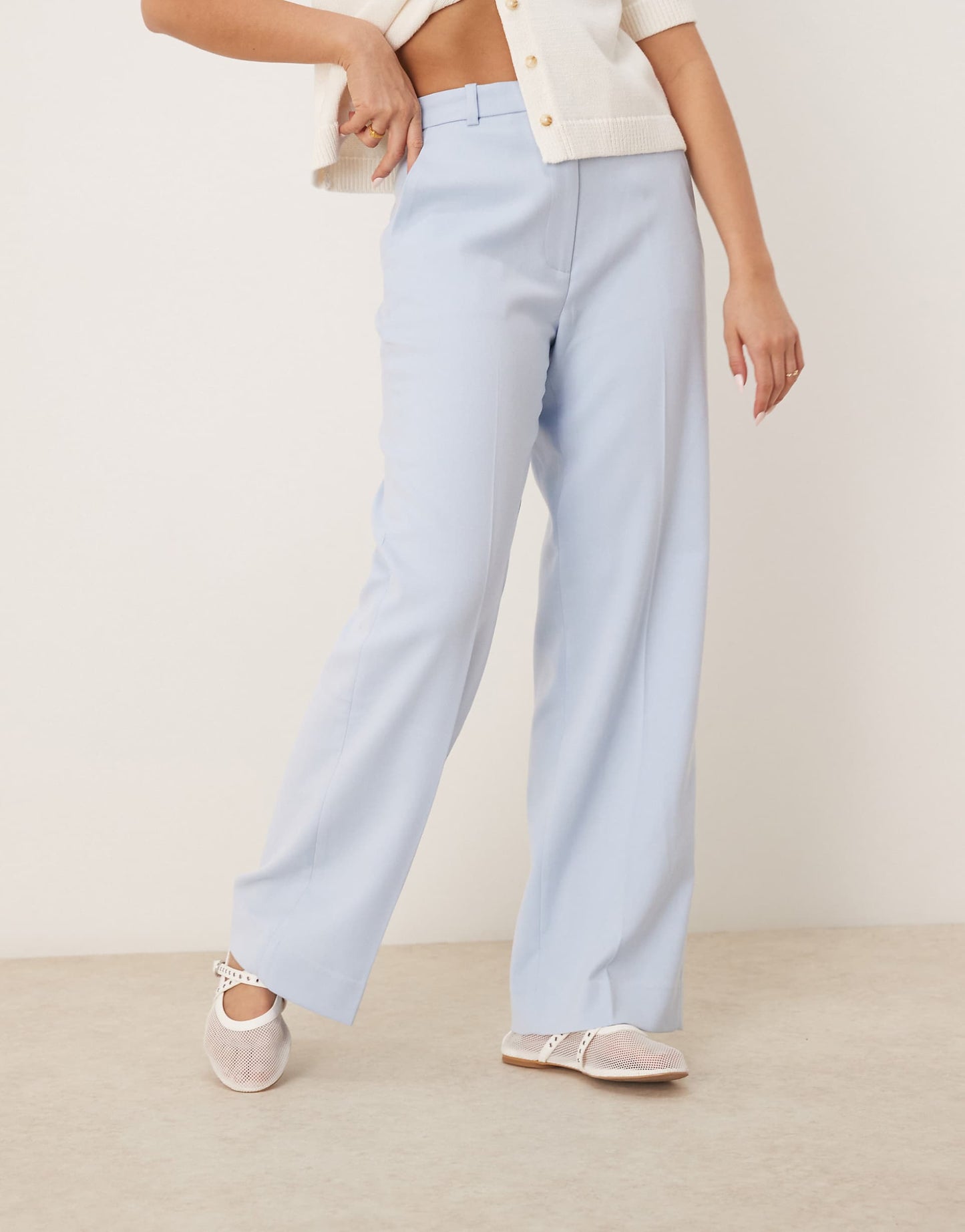 High Rise Loose Trousers