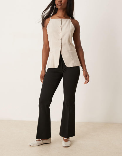Low Rise Bootleg Trousers