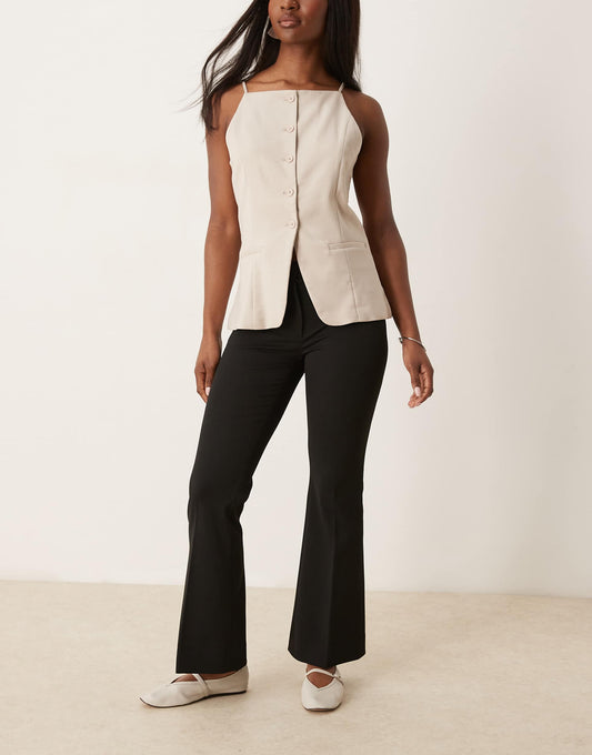 Low Rise Bootleg Trousers