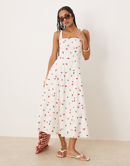 Flowy Midi Dress