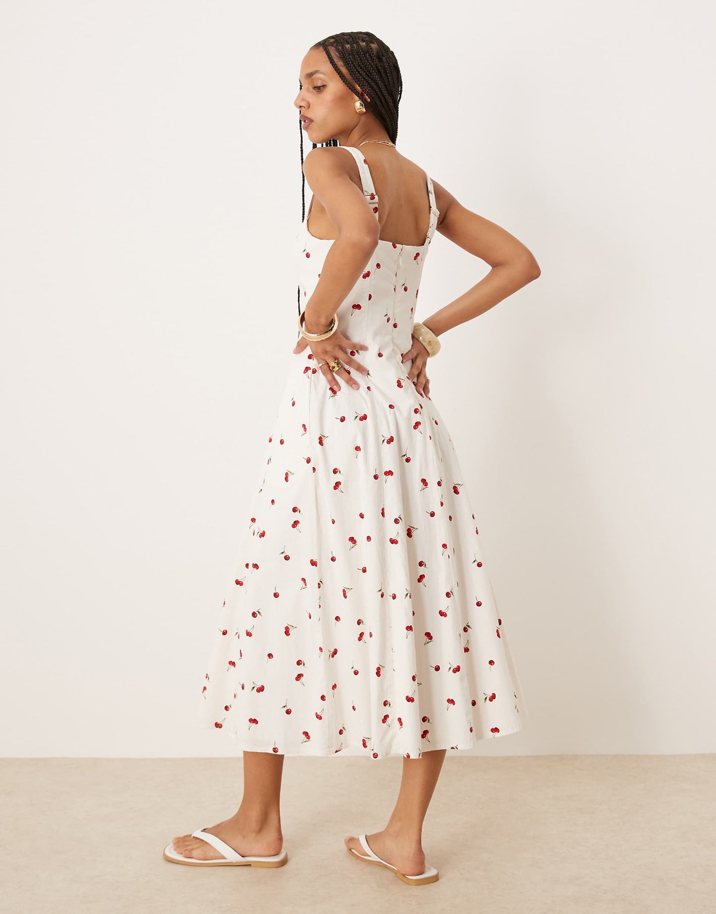 Flowy Midi Dress