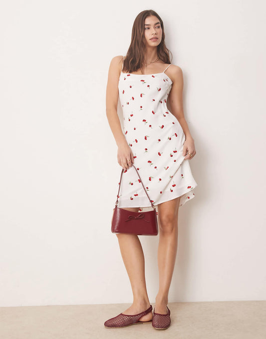 Cami Strap Slip Knee Length Dress