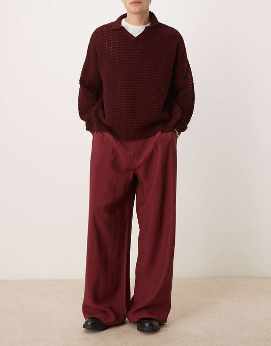 Loose Fit Smart Trousers