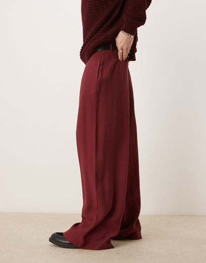Loose Fit Smart Trousers