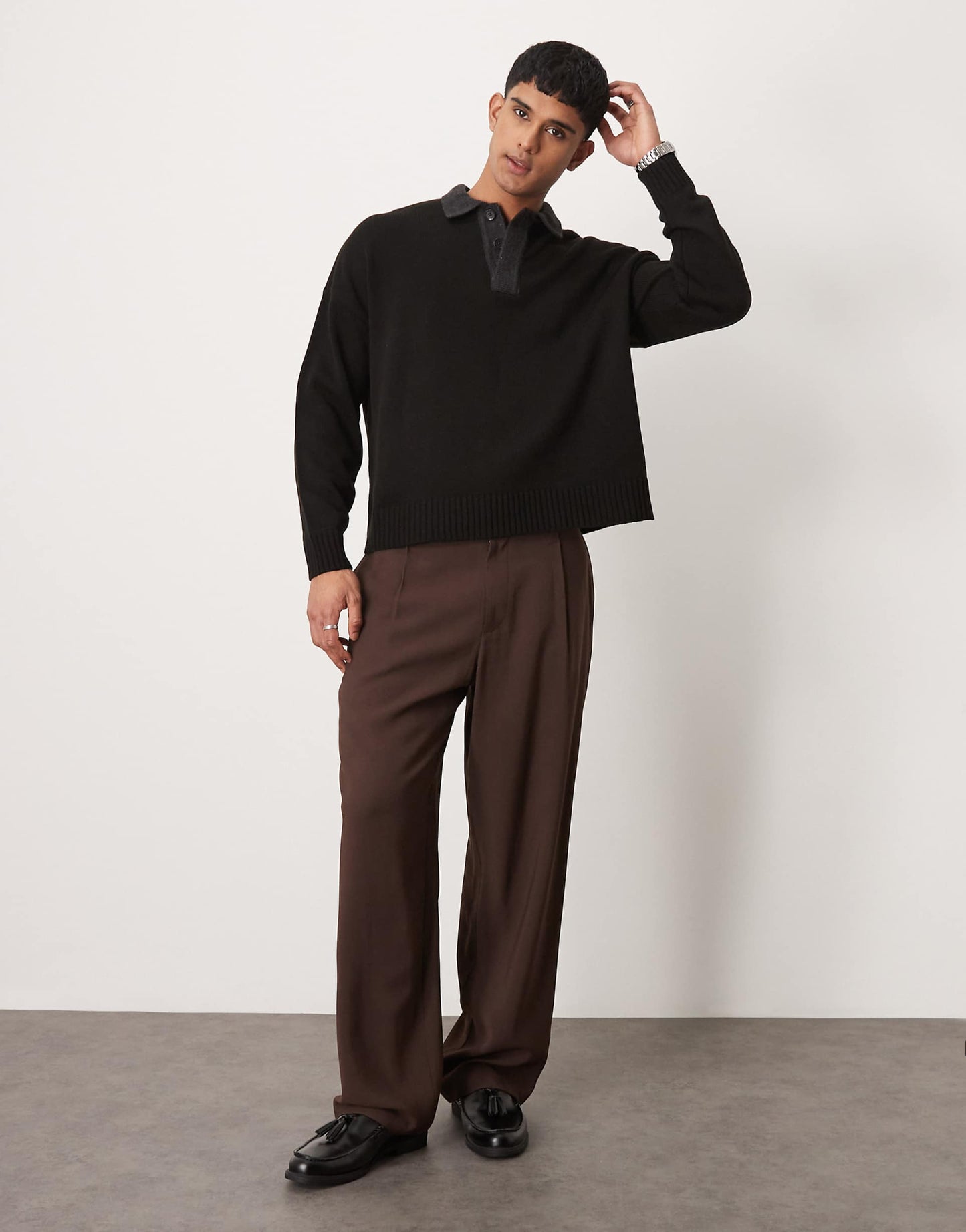 Wide Fit Smart Trousers