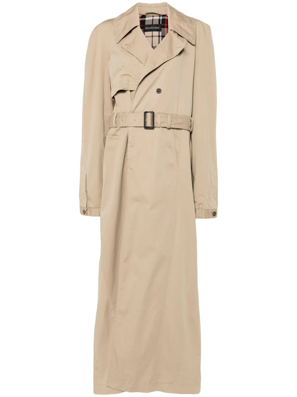 Deconstructed-Design Trench Coat