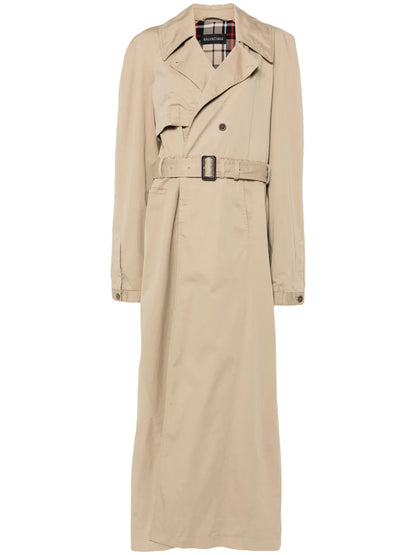 Deconstructed-Design Trench Coat