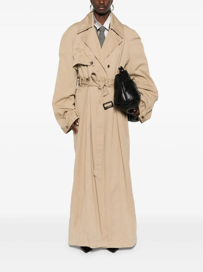 Deconstructed-Design Trench Coat