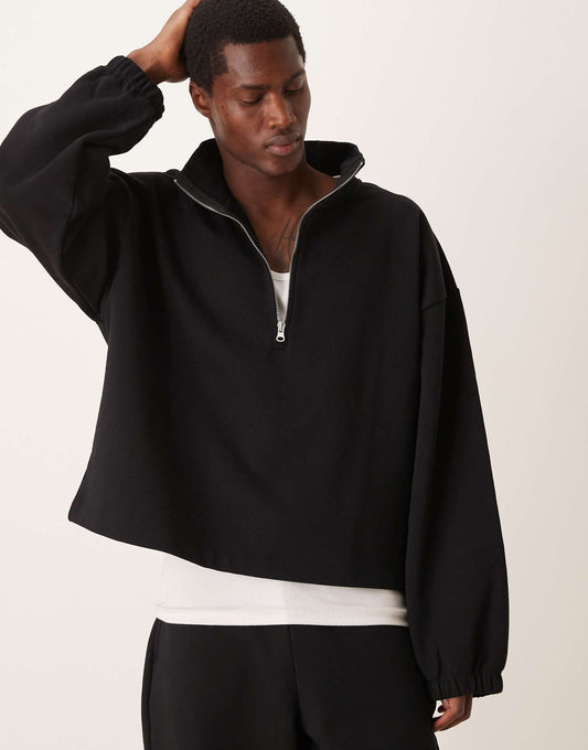 Co-Ord Heavyweight Funnel Neck Sweatshirt