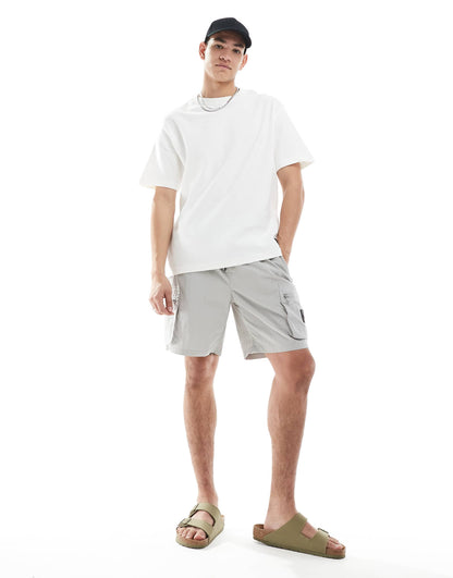 Ribbed Boxy T-Shirt