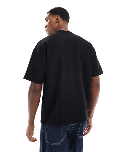 Ribbed Boxy T-Shirt