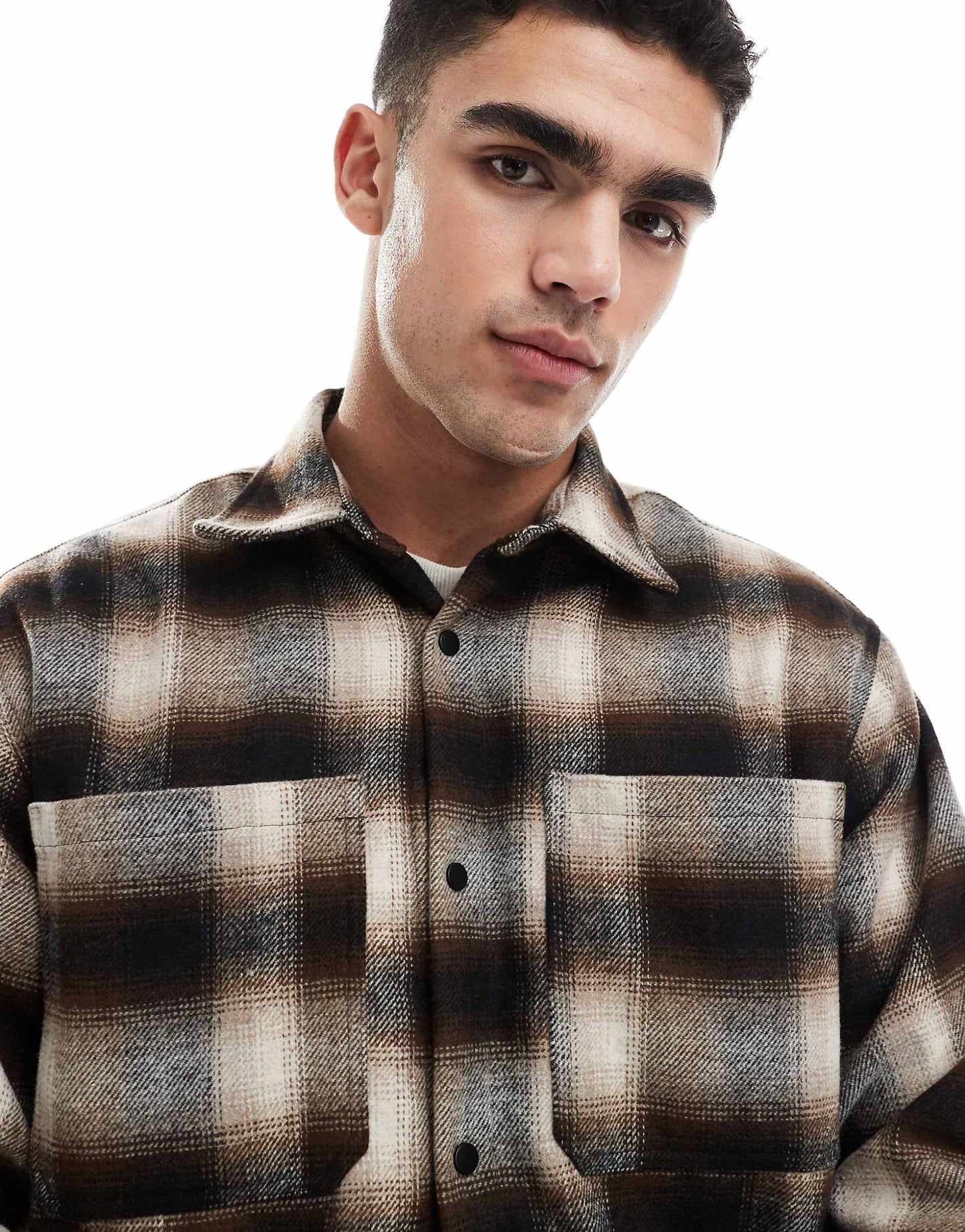 Checked Washed Shirt