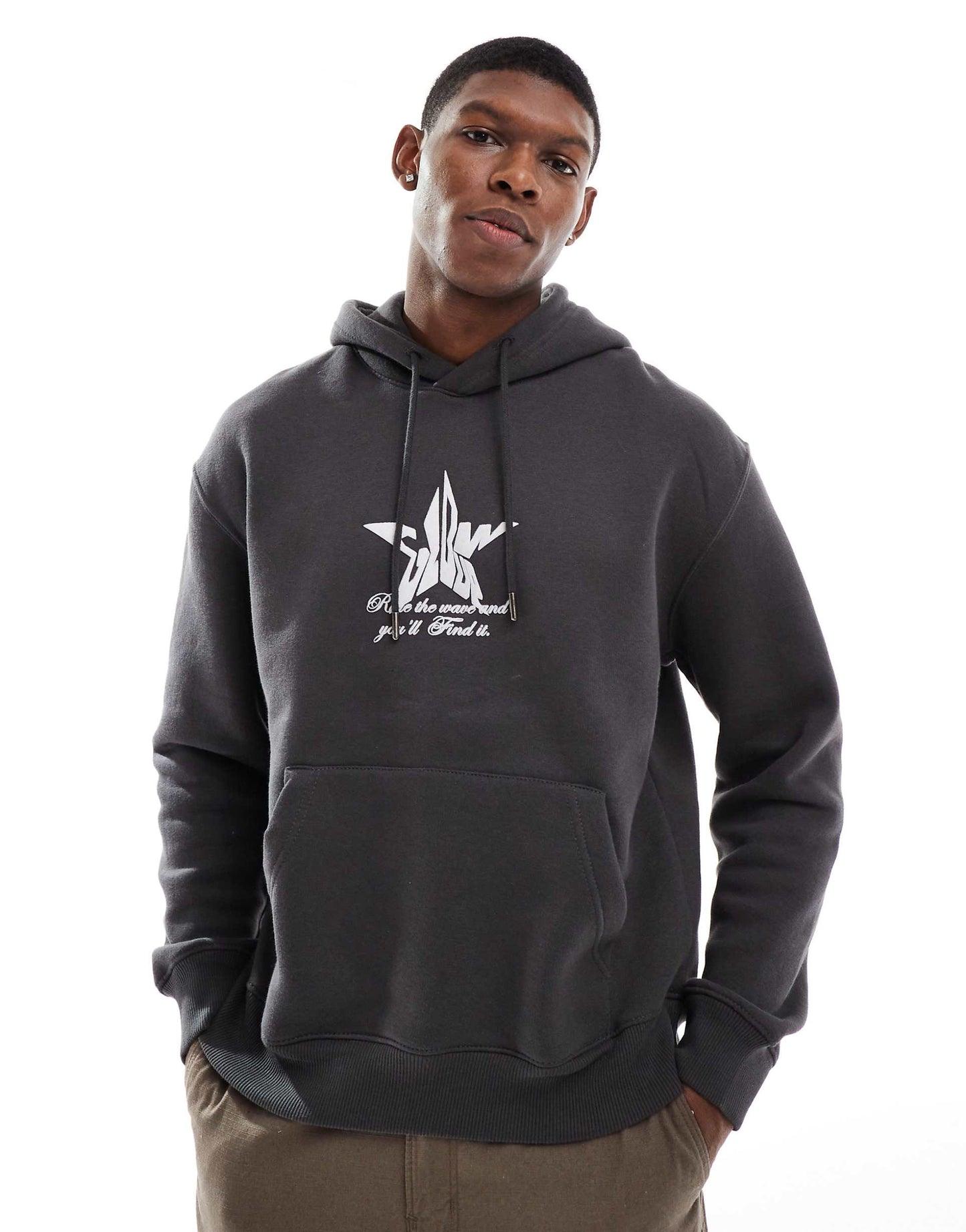 Star Back Graphic Hoodie