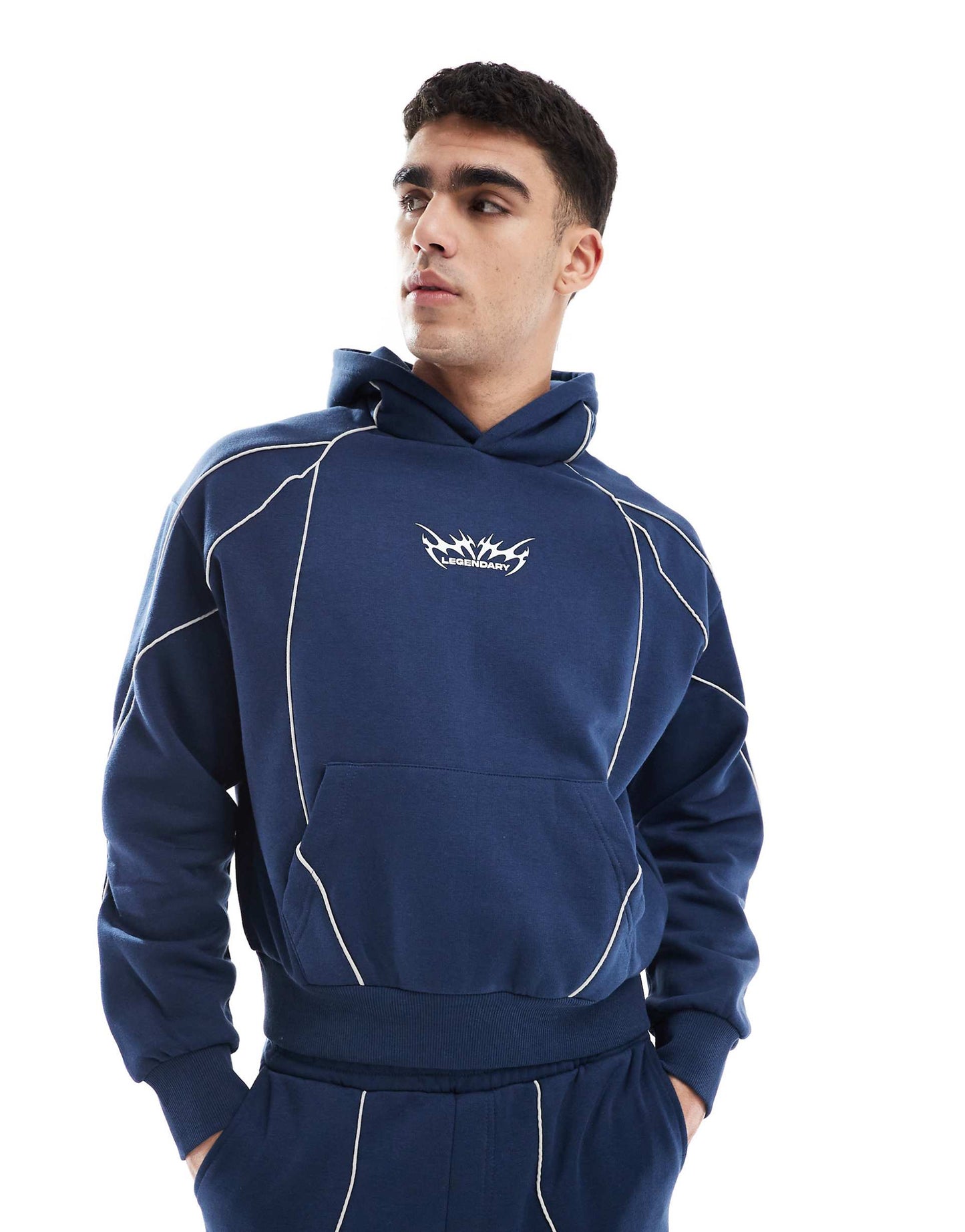 Piped Co-Ord Hoodie
