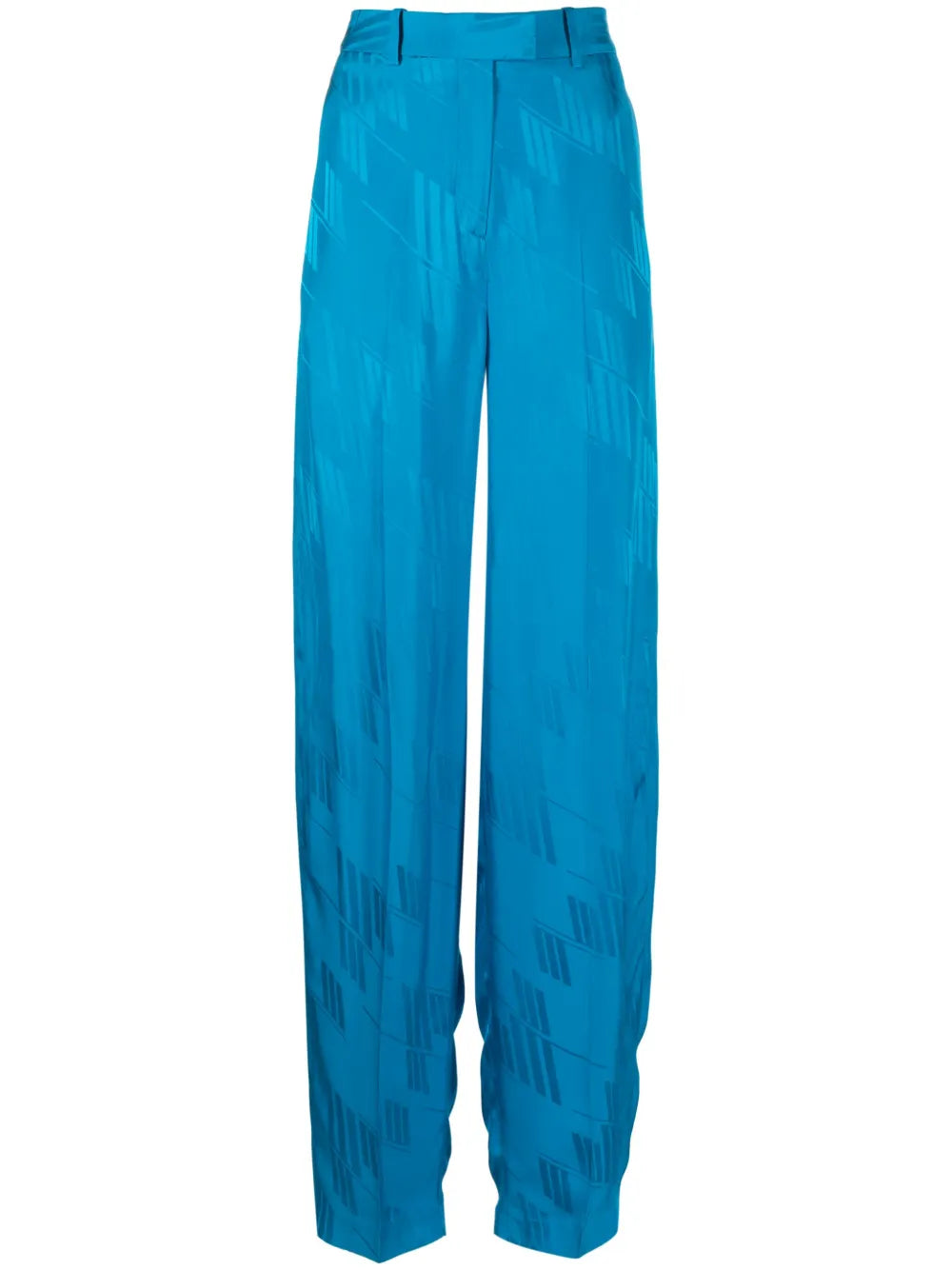 Jagger Monogram Wide-Leg Trousers