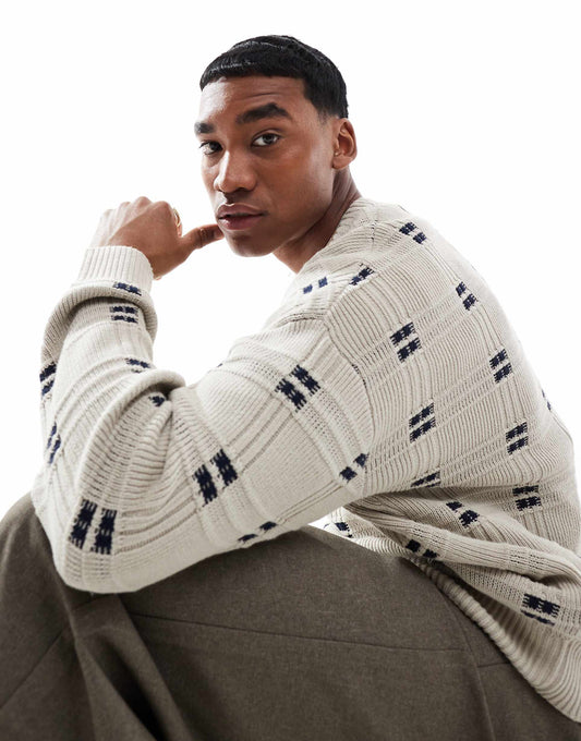 Boxy Crew Neck Jumper