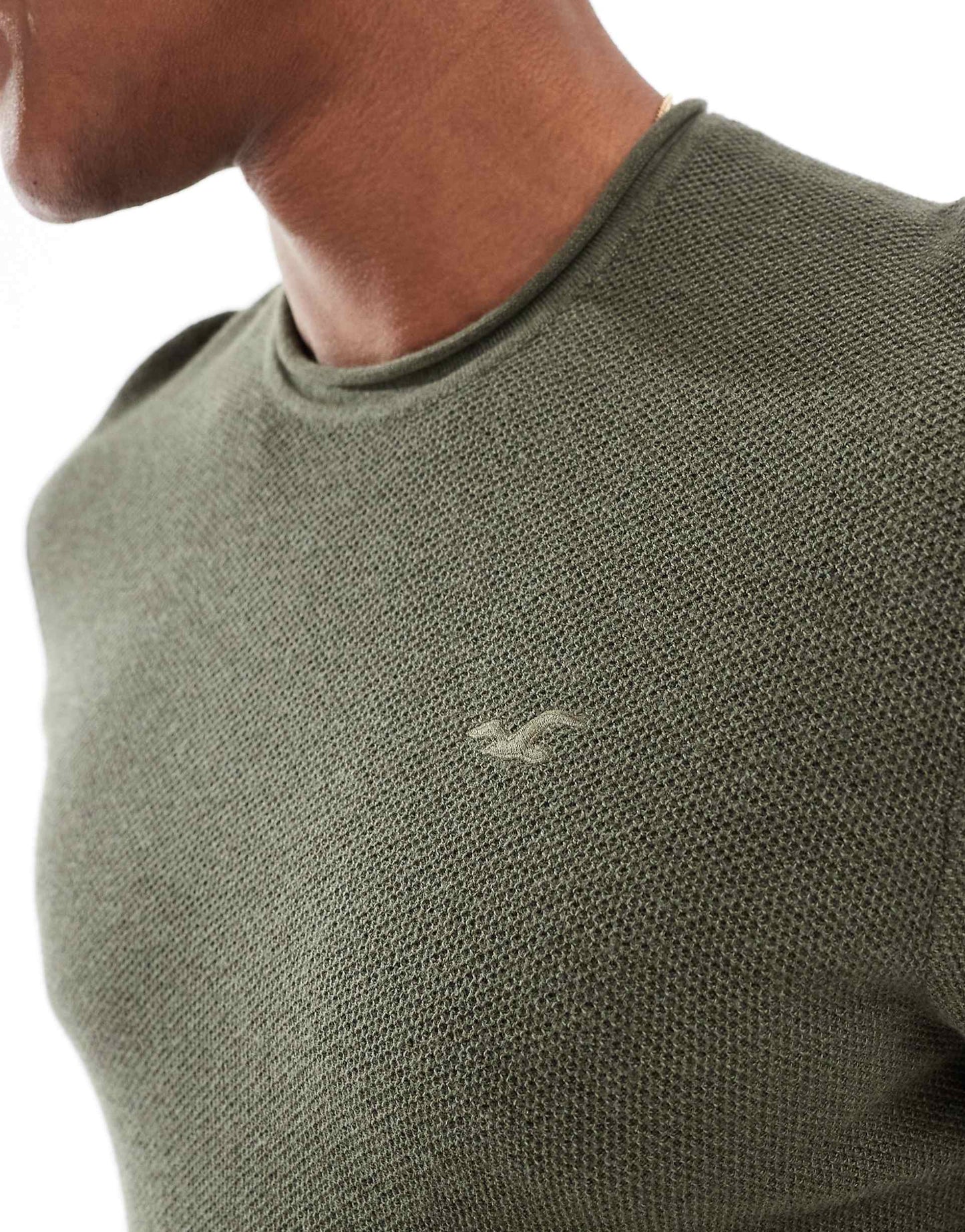 Short Sleeve Textured Icon T-Shirt