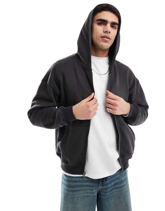 Baggy Fit Longline Hoodie