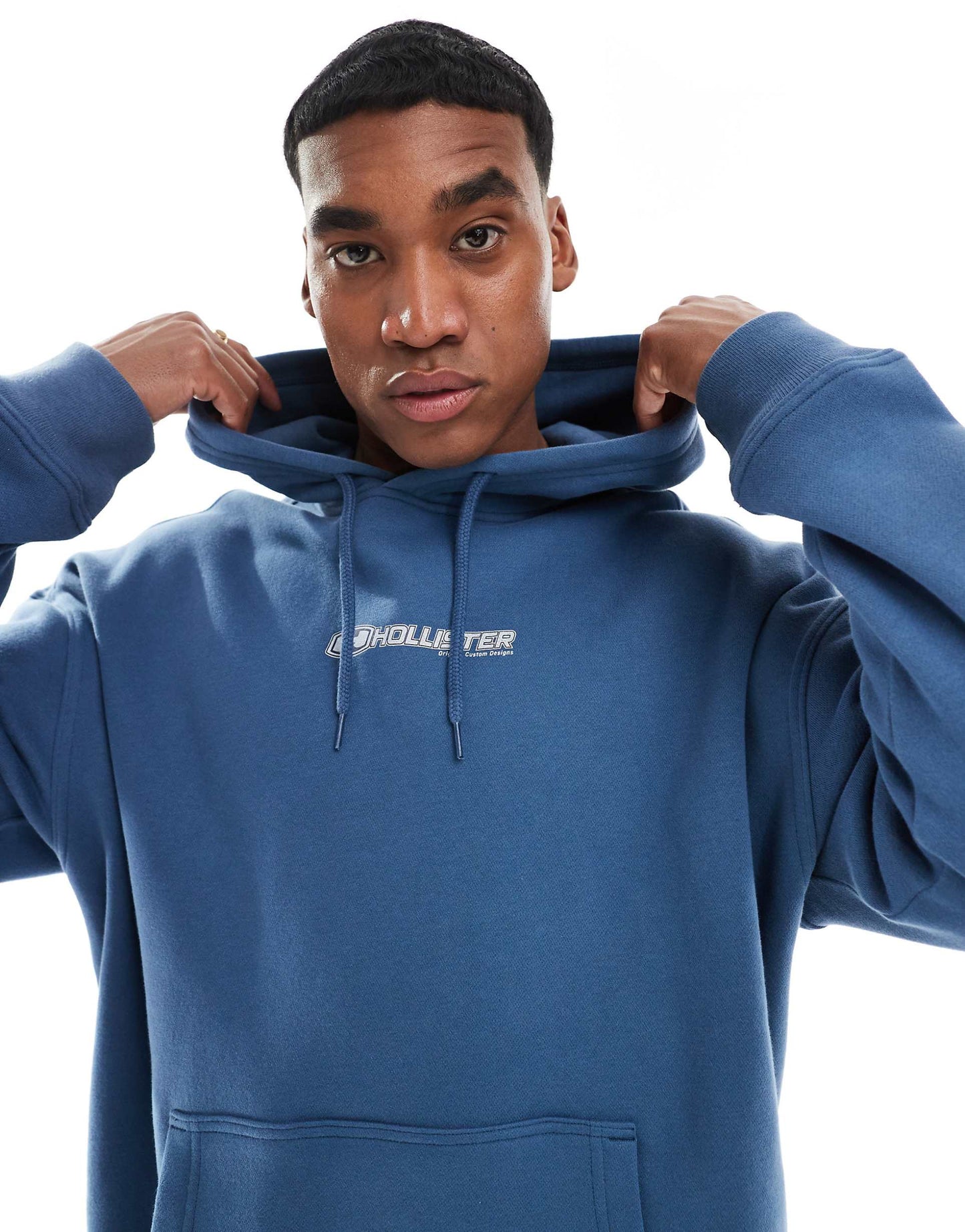 Baggy 90'S Motif Back Sweat Top