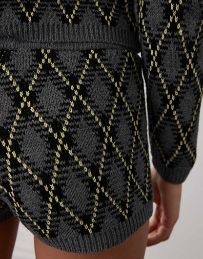 Knitted Short Co-Ord