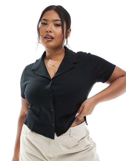 Curve Shrunken Revere Waffle Shirt