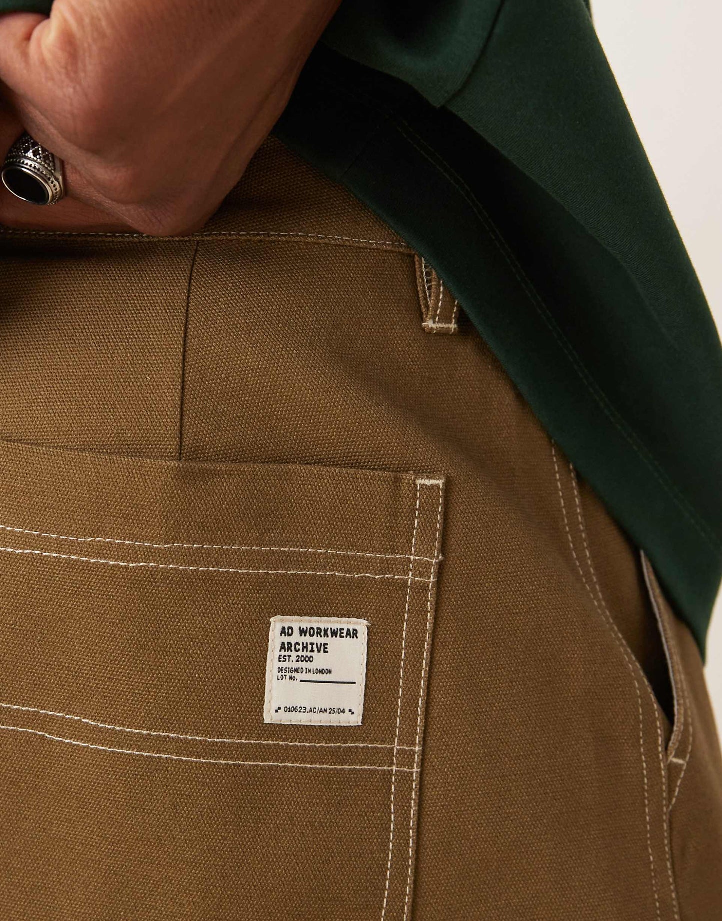 Long Length Jort With Carpenter Detailing
