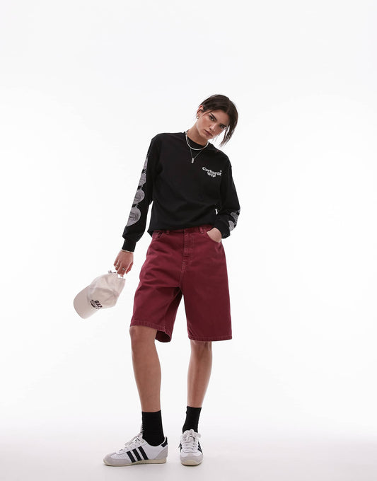Brandon Loose Fit Denim Shorts