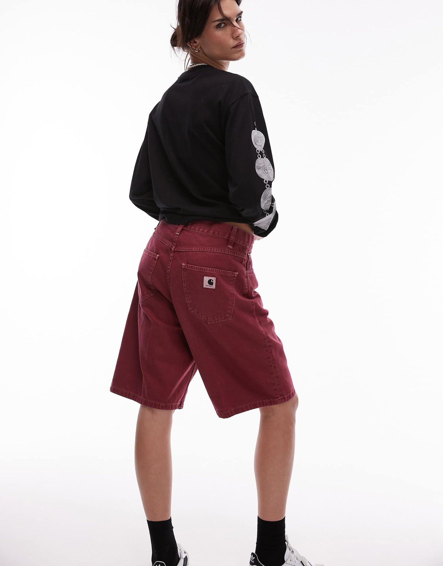 Brandon Loose Fit Denim Shorts