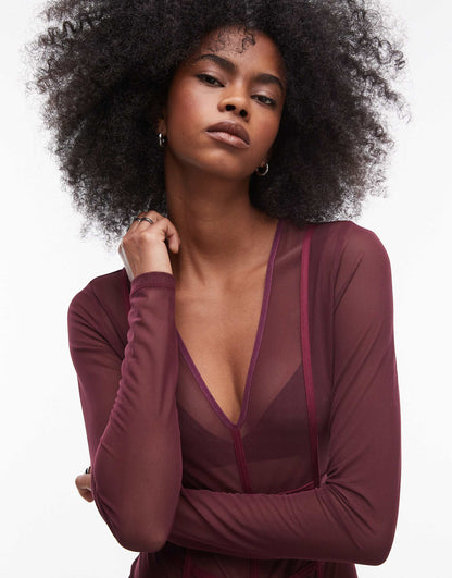 Corset Detail Body Suit