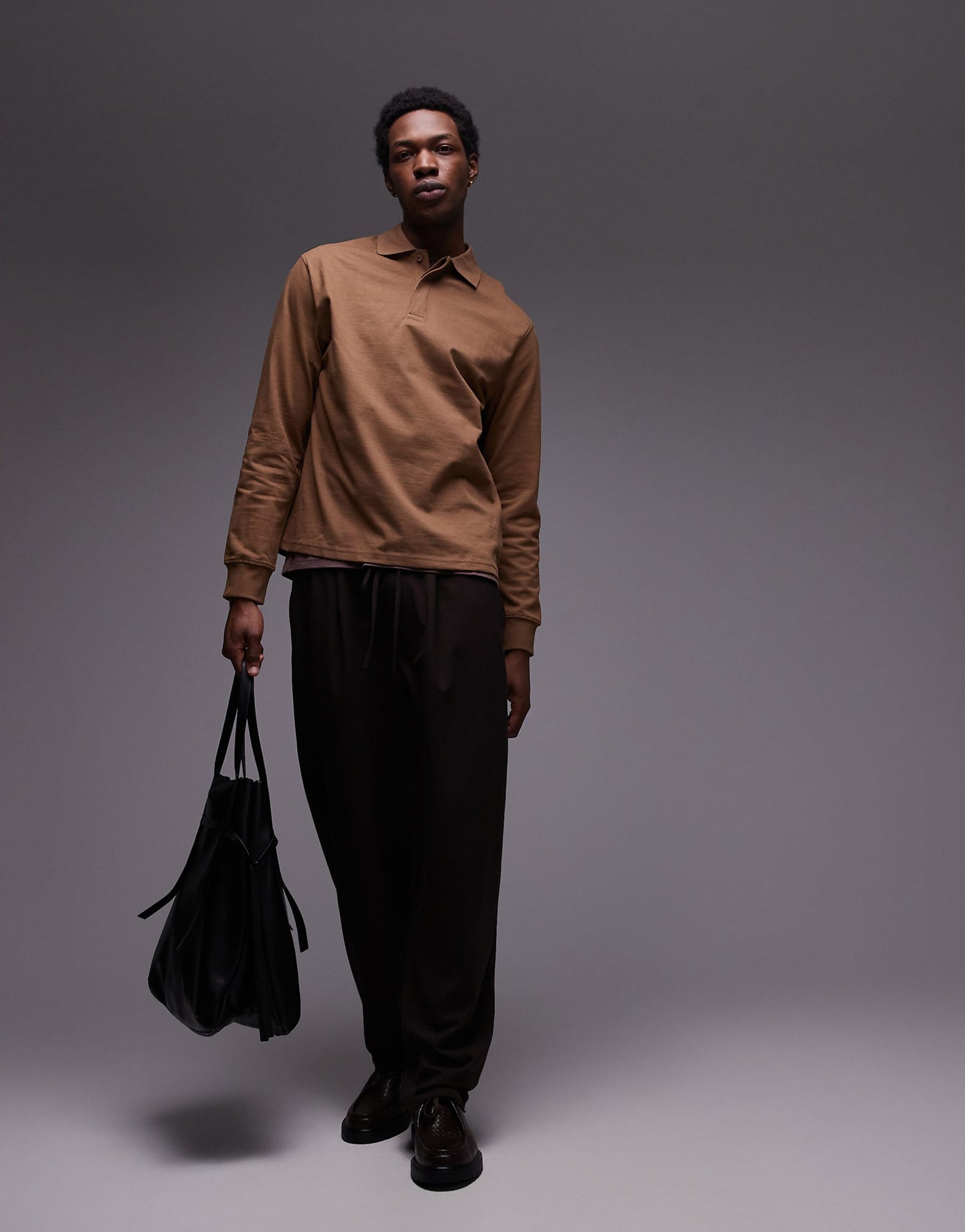 Collar Detail Sweatshirt