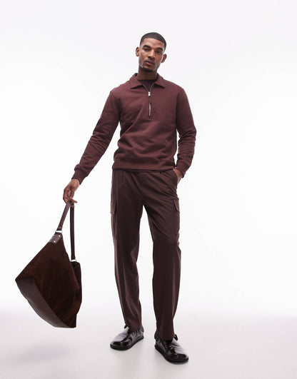 Zip Through Sweatshirt