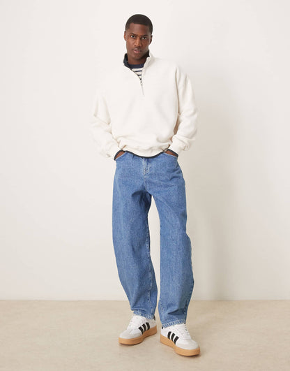 Essential Quarter Zip Sweat Top