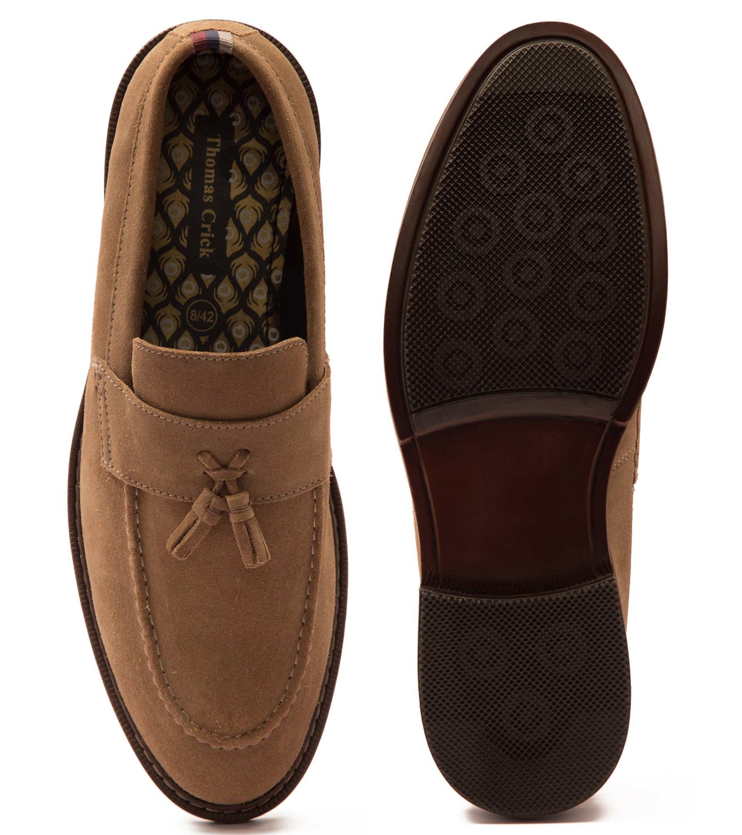 Clinton' Men'S Leather Tassel Formal Loafer Shoes