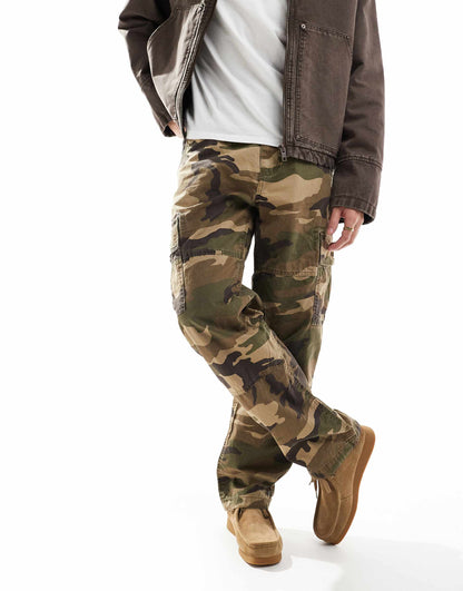 Cotton Baggy Cargo Pants