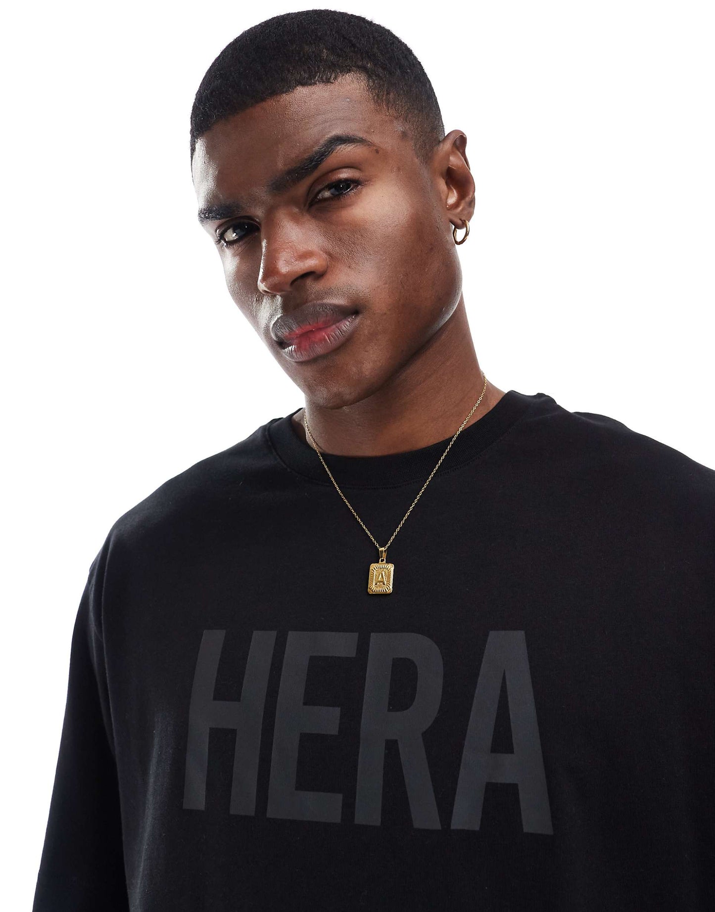 Mens Label Oversized T-Shirt