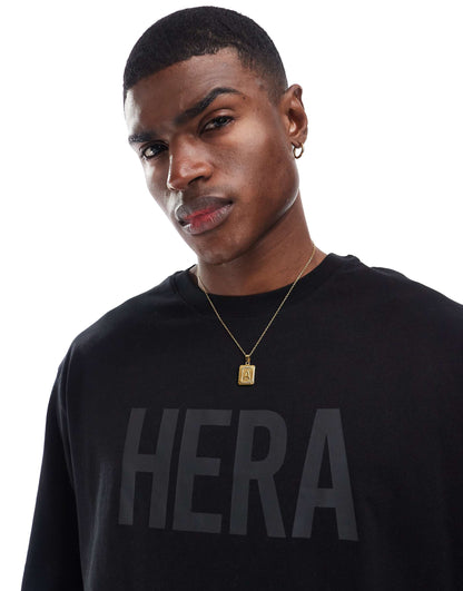 Mens Label Oversized T-Shirt