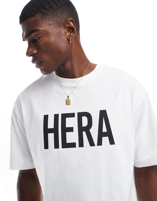 Mens Label Oversized T-Shirt