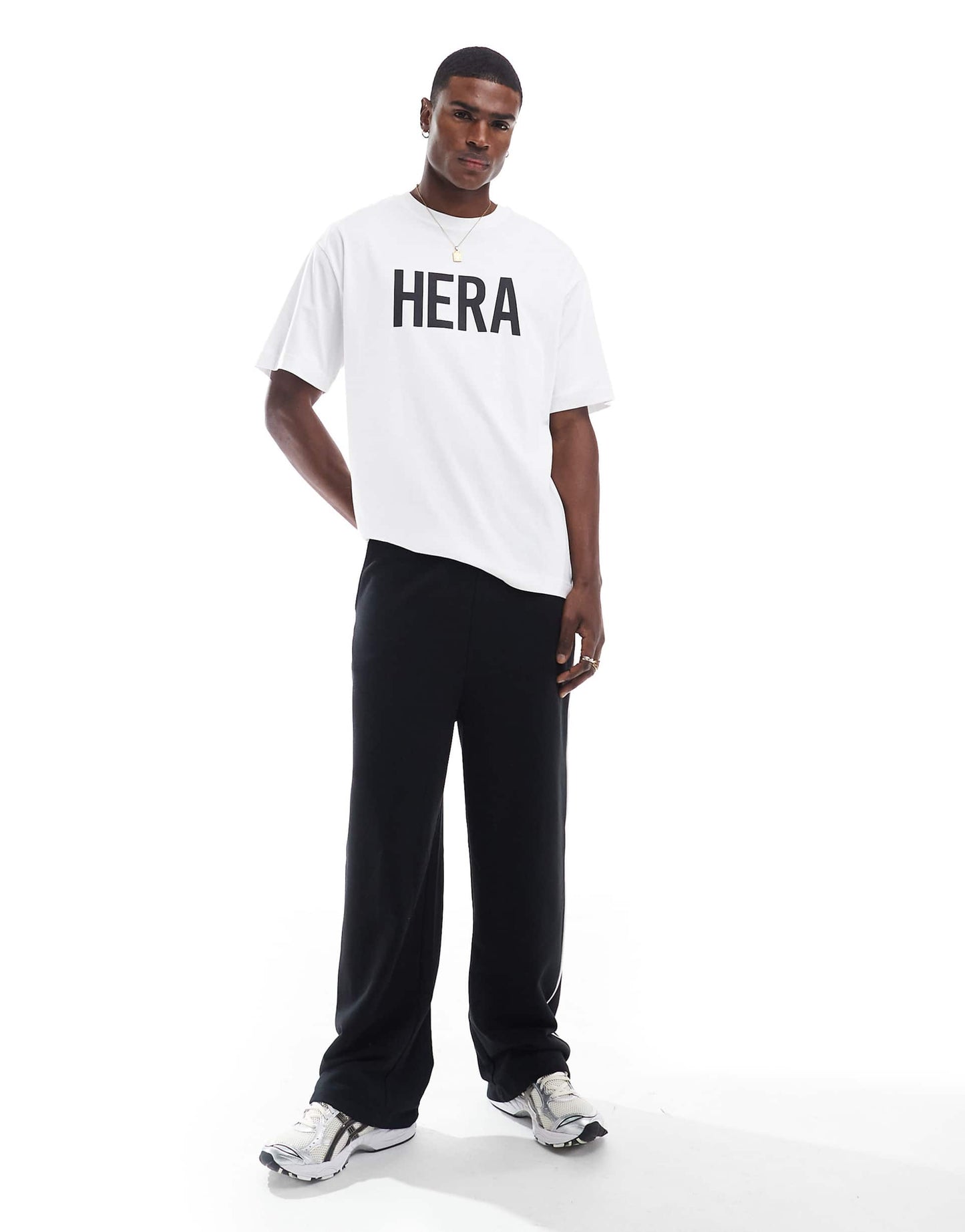Mens Label Oversized T-Shirt