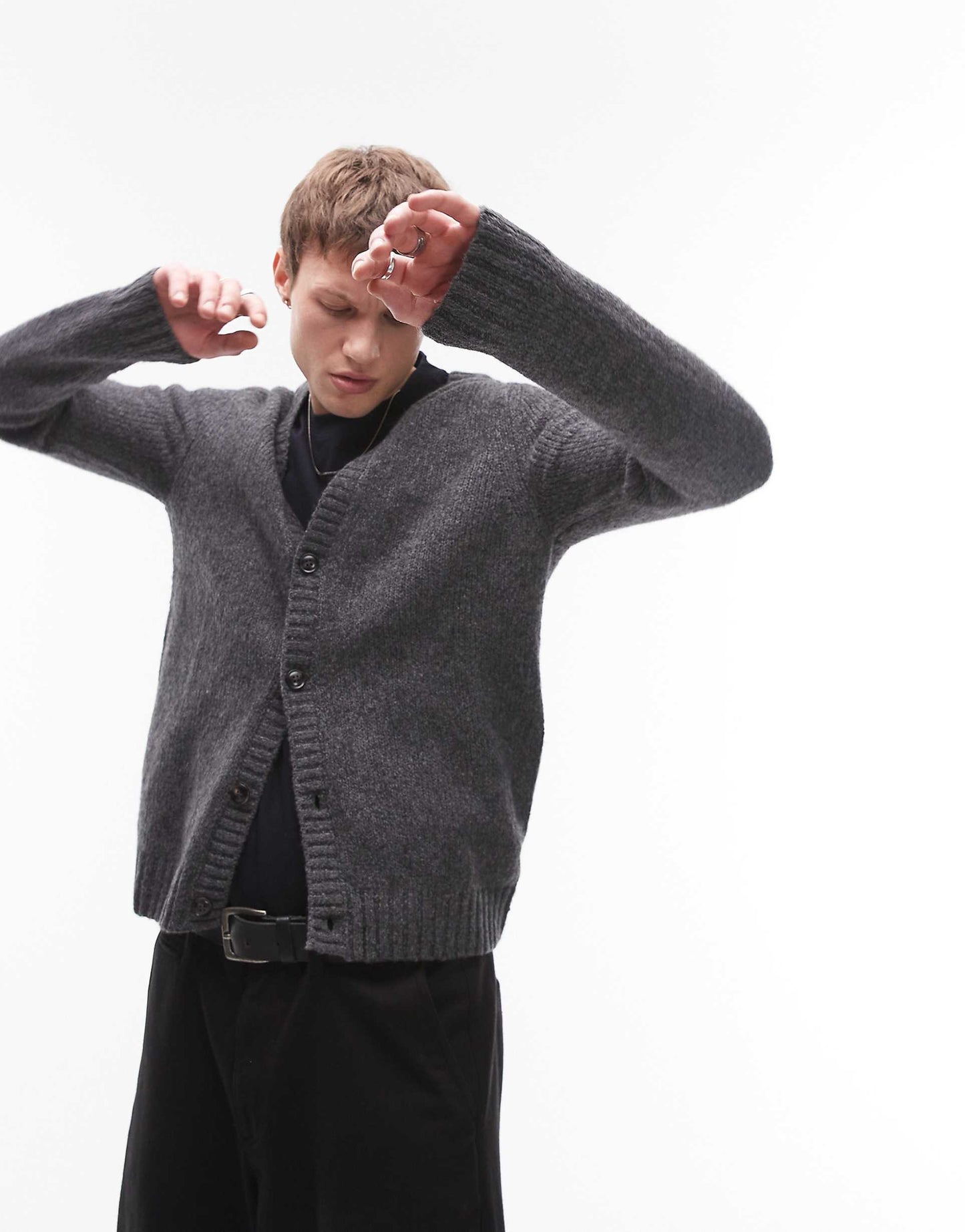 Soft Touch Wool Mix Cardigan